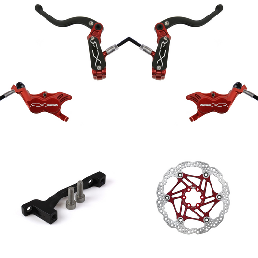 Hope Tech XCR 4/4 Bremsenset